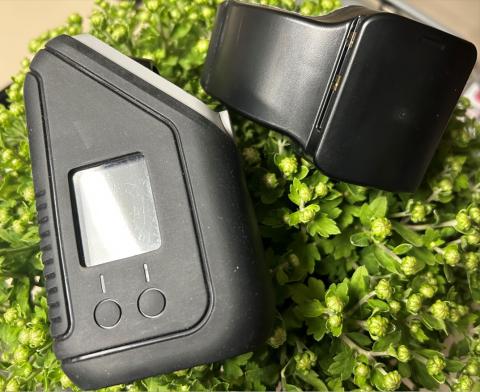 house arrest equipment portable breathalyzer and GPS bracelet