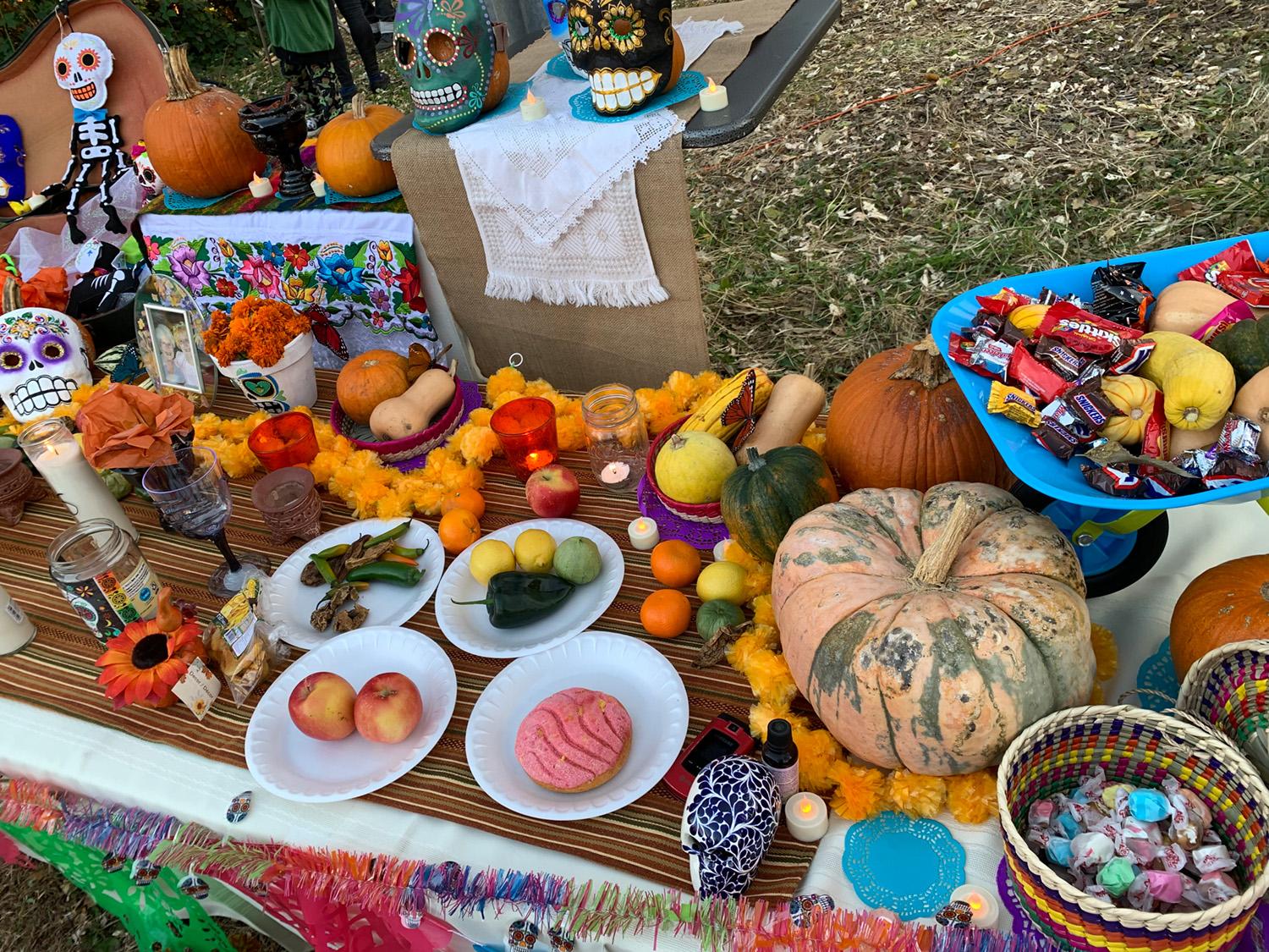 Day of the Dead Food Display